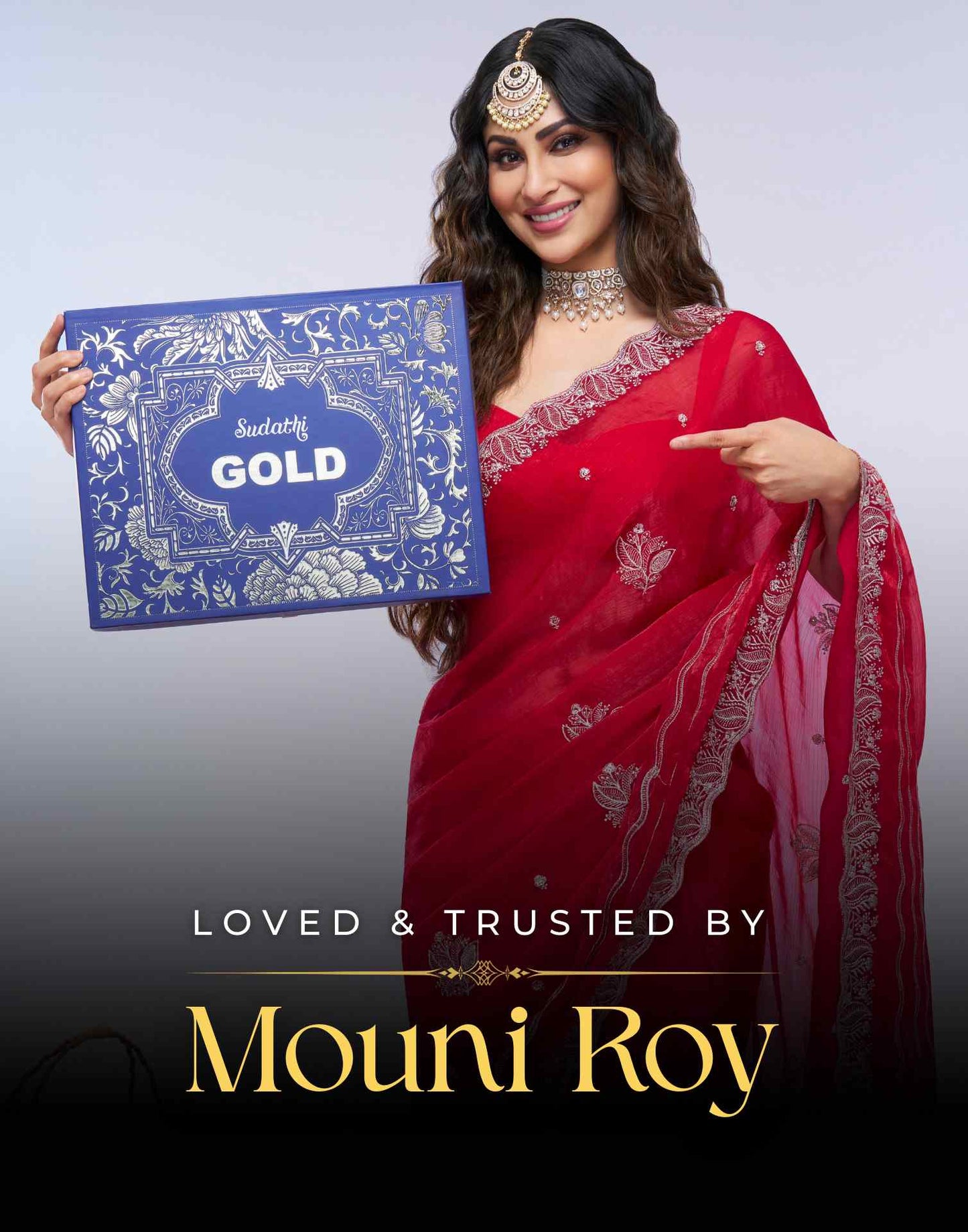 Rama Blue Silk Minakari Banarasi Saree